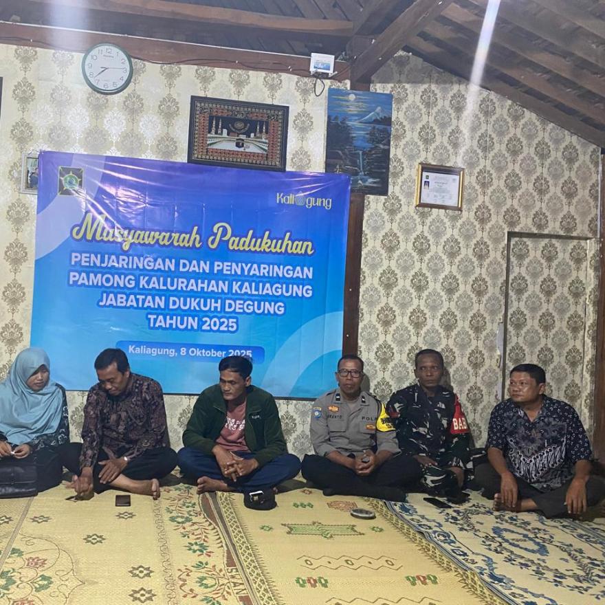 Musyawarah Padukuhan Degung Sepakati Tiga Calon Dukuh Degung Kaliagung